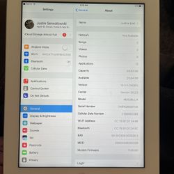 iPad 4th Gen 32gb WiFi+ Cellular Unlocked 