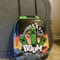 Minecraft Creeper Suitcase 