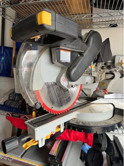 12” Double bevel compound miter saw