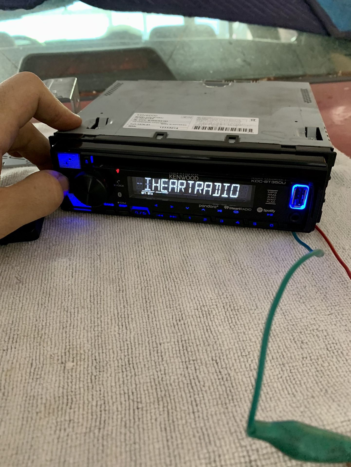Kenwood Single Din Car Stereo