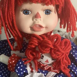 Raggedy Ann & Andy Collectible Porcelain Dolls- Kingstate: The Doll Crafter.