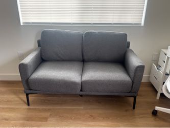 New grey sofa