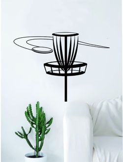 PRE MADE Wall Decal Home Decor Disc Golf