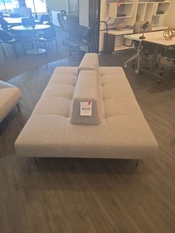 Grey large Island sofa