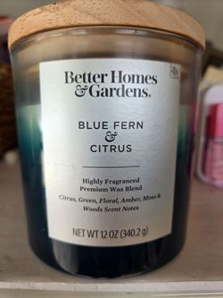 New candles. Each