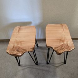 Maple End Tables
