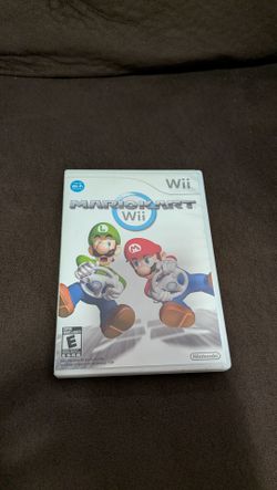 Wii Mario Kart Nintendo cib game