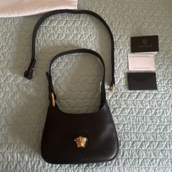 Versace Mini Hobo Bag (black)