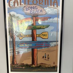 Long Beach Poster Art