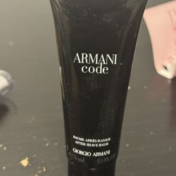Armani Code After Shane Balm 2.5oz New
