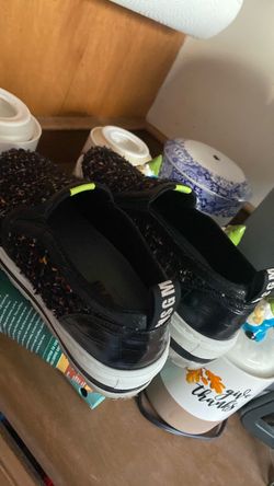 MSGM tweed platforms
