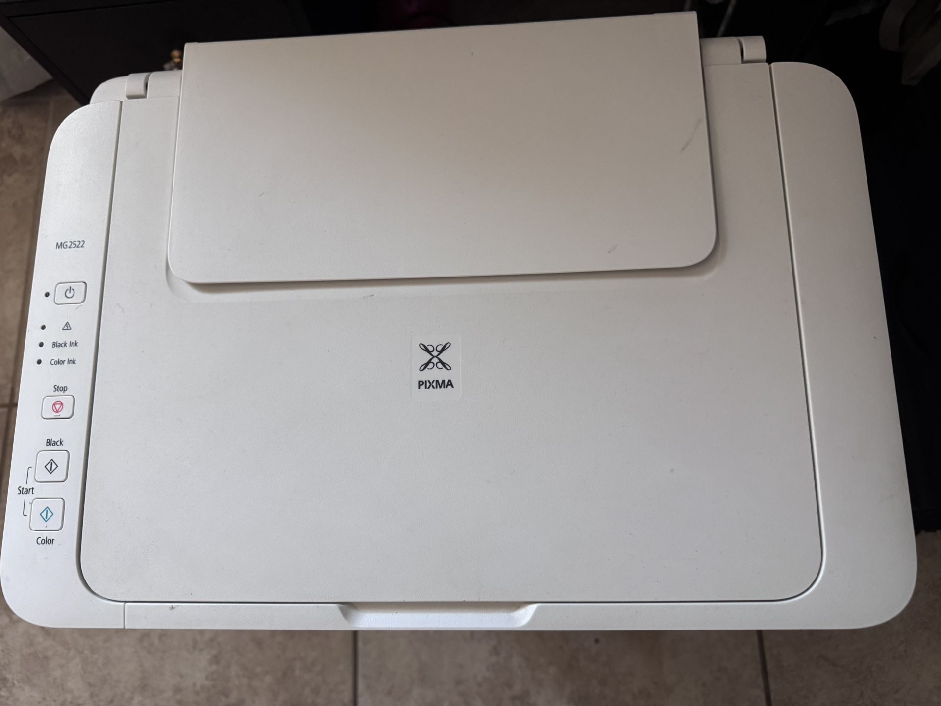 Canon Pixma MG2522 All-in-One Inkjet Printer, Scanner & Copier (White)