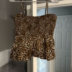 Cheetah Print Top