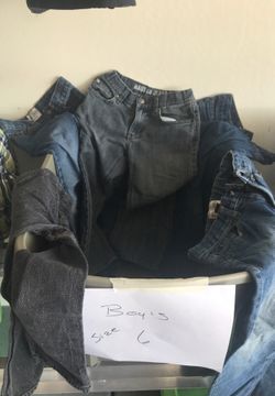 Boys jeans size 6
