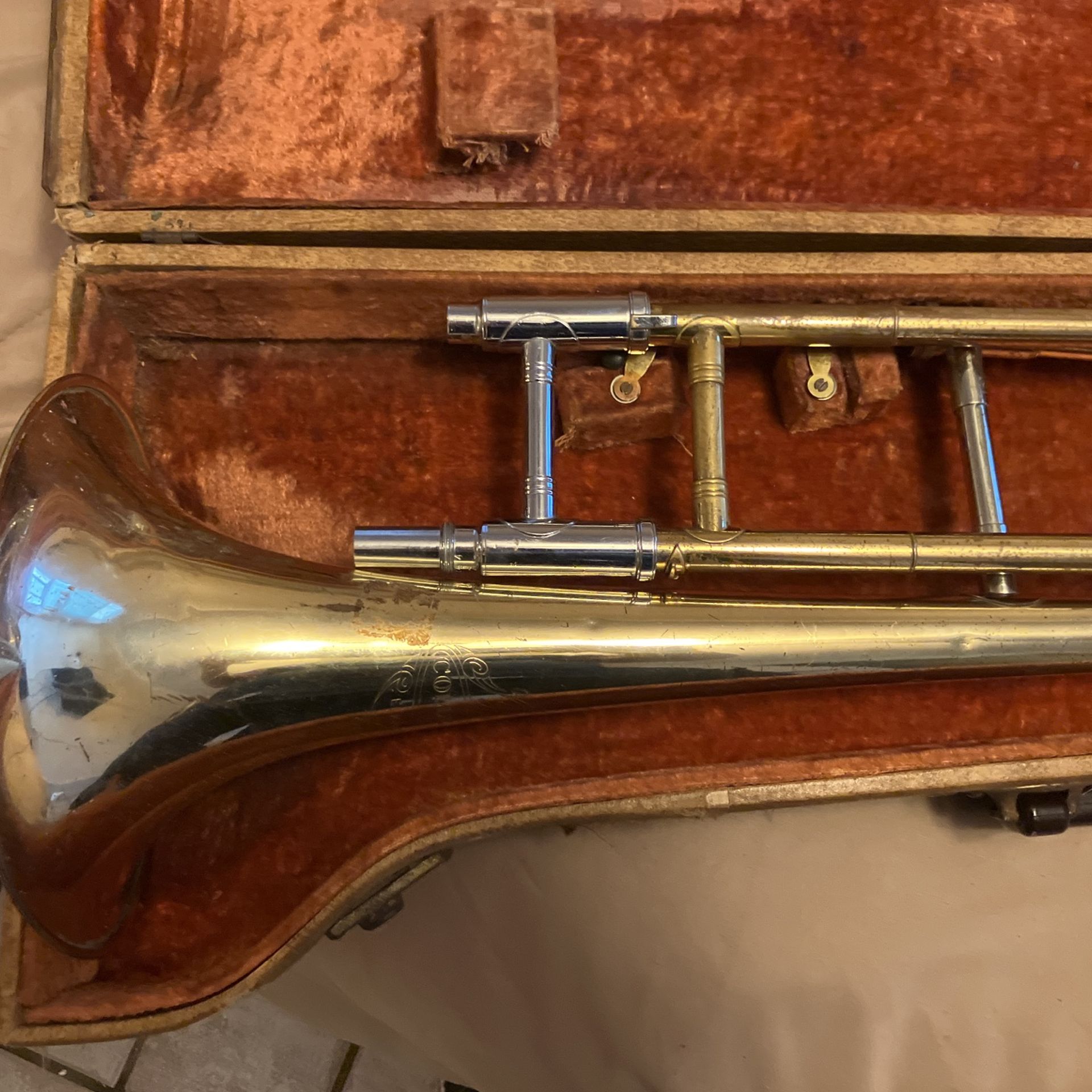 Vintage Collegiate By Holton Trombone - Rough