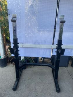 Adjustable Squat Rack Barbell Stand