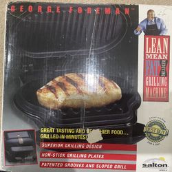 Used Lean Mean Fat Grill Machine George Foreman