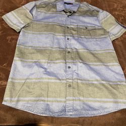 G By Guess Mens Dress Shirt Large Used Good Condition