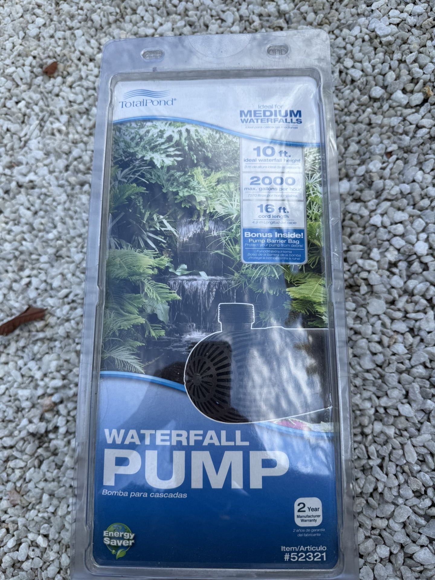 Total Pond 2000gph Pump