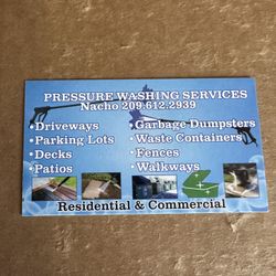 Pressure Washer Services
