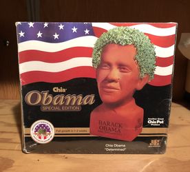 Obama Chia Pet - New In Box In Plastic Wrap