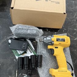 3 In 1 Cordless 20V Brushless 1/ 2 Inch Impact Wrench Kit, Max Torque 3000RPM $35 Firm,