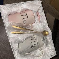 Mr. & Mrs. Coffee Mugs 