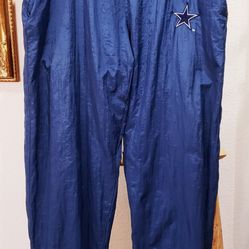 NFL Cowboys Weatherproof Wind Pants size Men's XL 