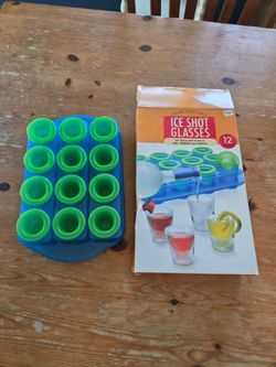 Make your own shot glasses made out of ice!!! Very cool for a party! Unique ice shot glasses!