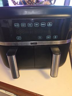 Bella air fryer double drawer