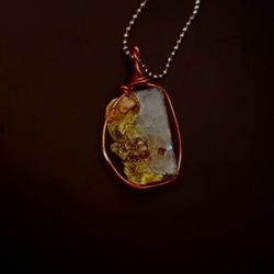 ONE OF A KIND NECKLACES JEWELRY NEW GEMSTONES FLUORITE. LABRADORITE!