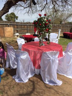 Decoracion tables and chair oll ocacion