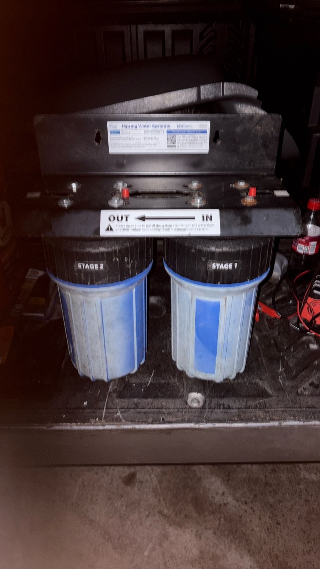 iSpring Wgb21b 2 State Water Filtration System Read Description 