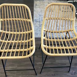 Rattan Counter Stools- Like New