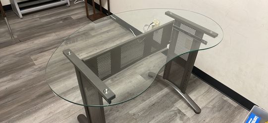 Glass Desk