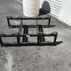 Barrel Rack For 2 Wine Or Bourbon Barrels 