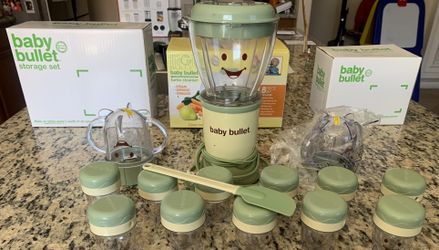 Magic Bullet Baby Bullet Steamer, Blender, Storage Containers