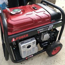 12,000 watt duel fuel iPower generator