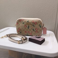 Brand New Authentic Coach Bag w/wallet & Strap $150