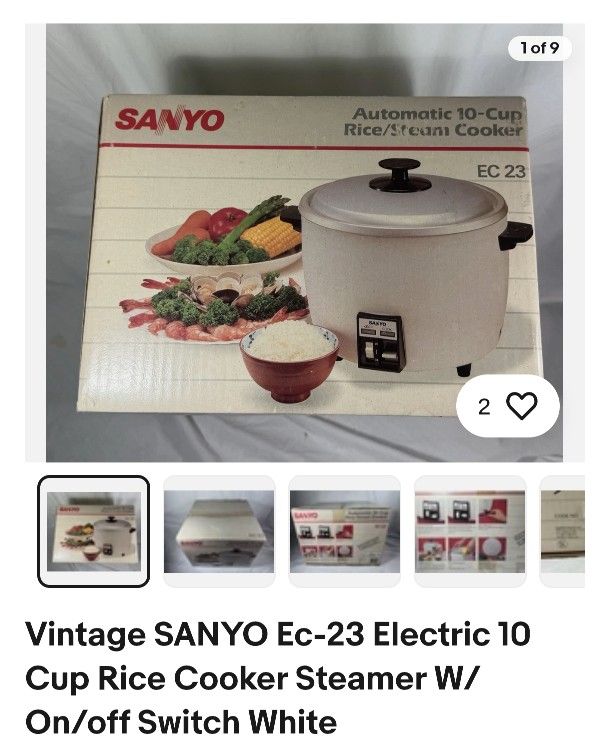 Vintage Electric Rice Cooker