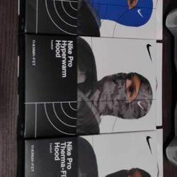 Authentic Nike Pro Masks (Blue, Camo, Black) All Available 