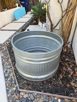 Galvanized Tub
