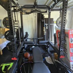 REP Fitness PR-5000 6×6 Rack With Extras