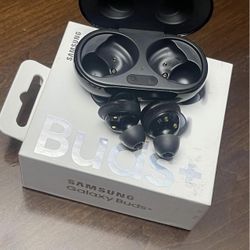 Samsung Galaxy Buds+, True Wireless Earbuds | Black | Wireless Charging Case Included | Refurbished