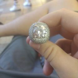 White Gemstone Ring