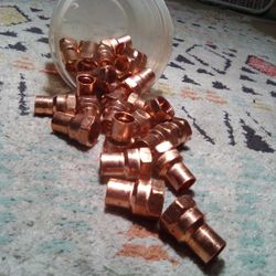 Copper 1/2"  Female Adapter X 30 