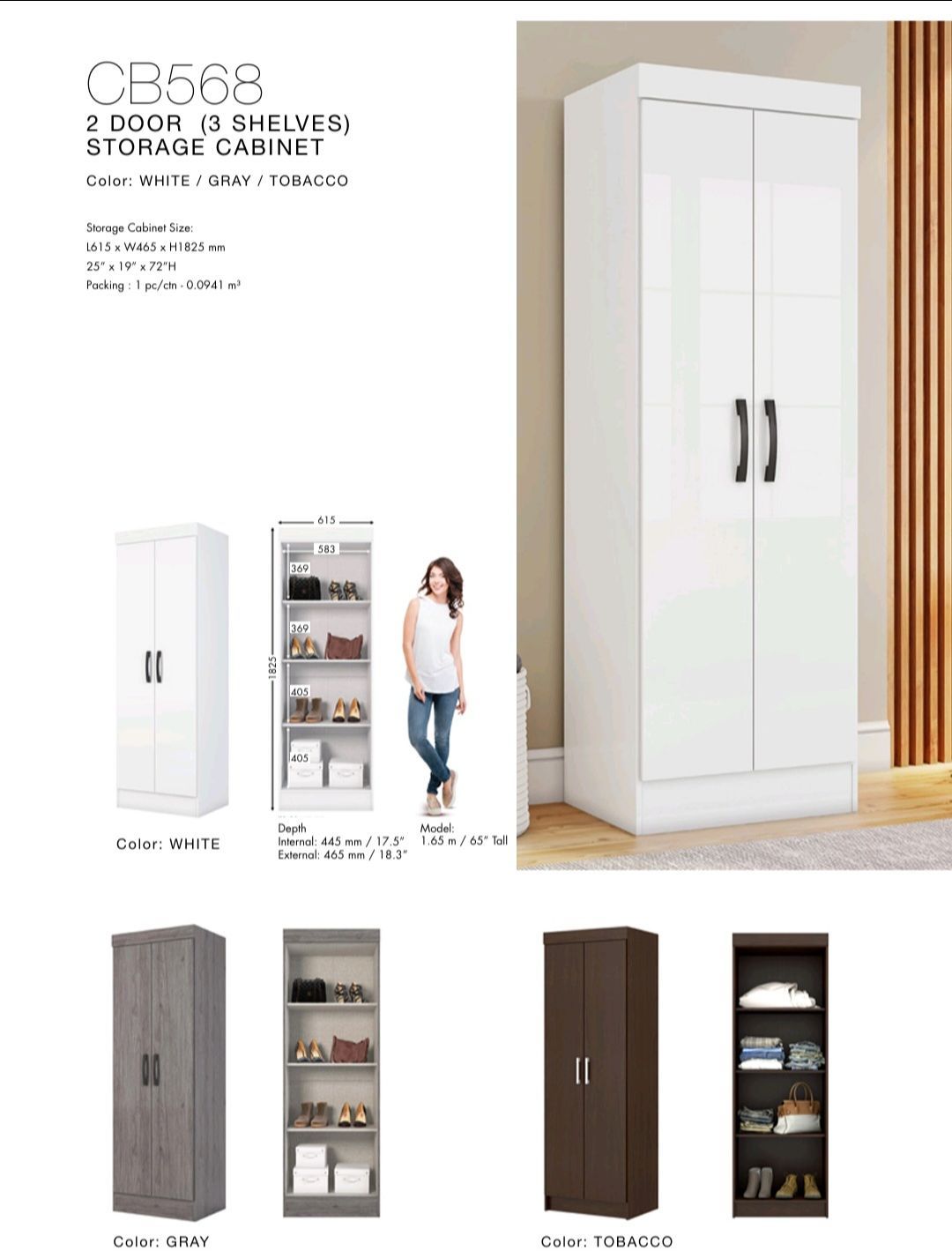 Closet Color White Grey Or Espresso