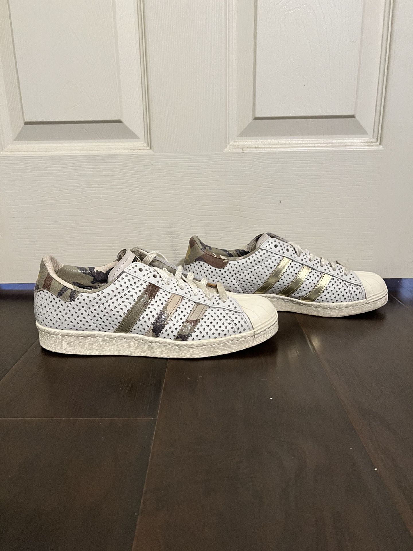 Adidas x DJ Clark Kent x Russ Bengston Superstar 80s Qs