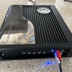 Compact Car Amplifier Memphis Power Reference Series Monoblock Amp Class D 1channel 500watts Rms and 1000w max peak power Subwoofer amp for Bass only