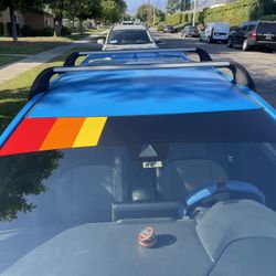 Windshield Banner For All Toyota Vehicles Like Tacoma, Tundra, 4Runner, FJ Cruiser, Camry, Corolla, GR, iM, Yaris And More. $80 Installed.